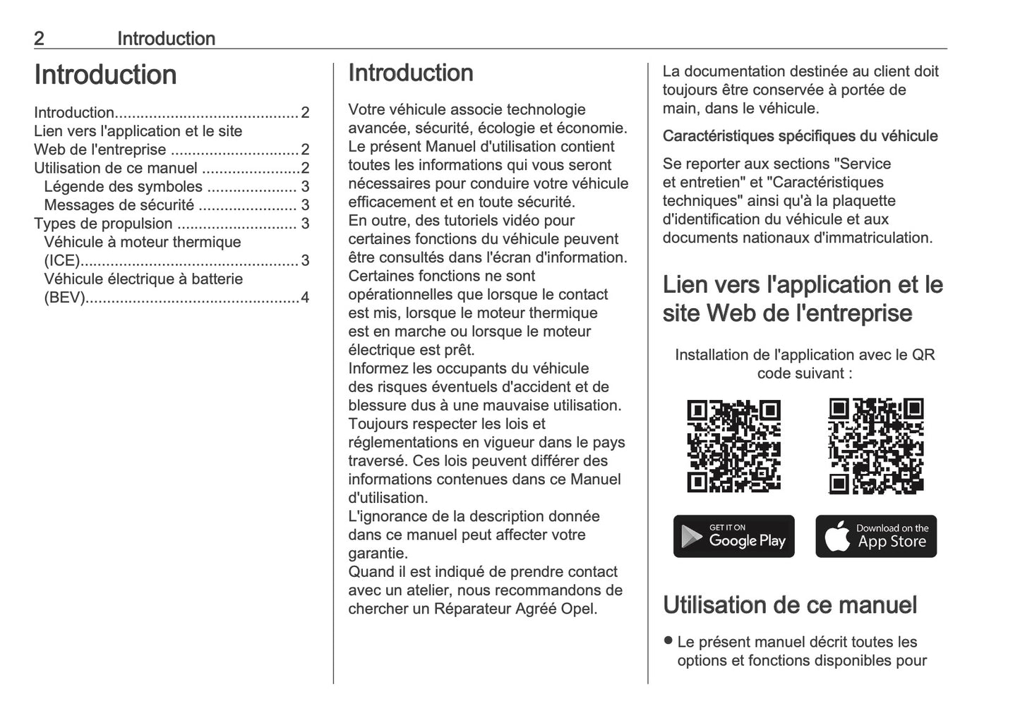 2025 Opel Combo Manuel du propriétaire | Français