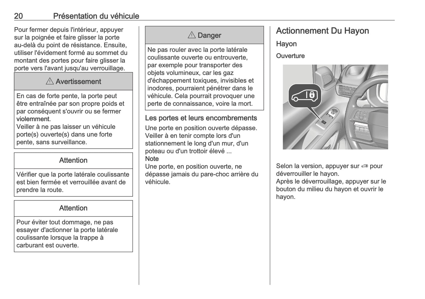 2025 Opel Combo Manuel du propriétaire | Français