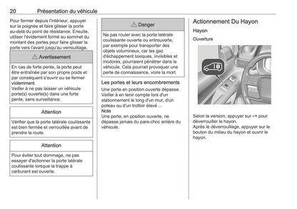 2025 Opel Combo Manuel du propriétaire | Français