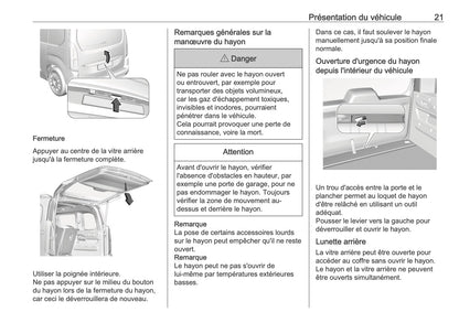 2025 Opel Combo Manuel du propriétaire | Français
