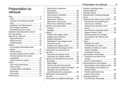 2025 Opel Combo Manuel du propriétaire | Français