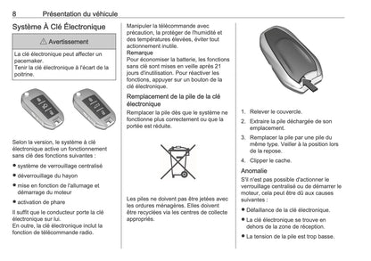 2025 Opel Combo Manuel du propriétaire | Français