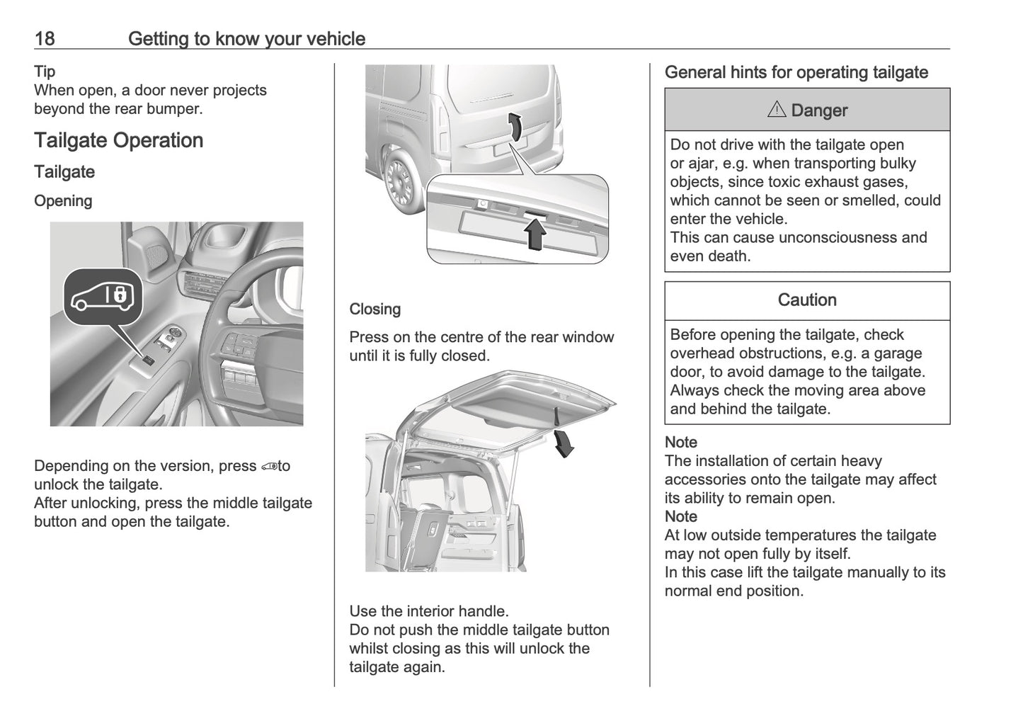 2025 Opel Combo Owner's Manual | English
