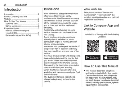 2025 Opel Combo Owner's Manual | English