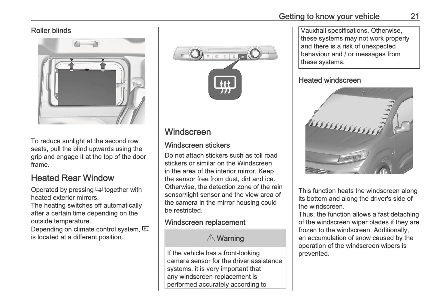 2025 Opel Combo Owner's Manual | English