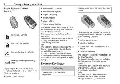 2025 Opel Combo Owner's Manual | English