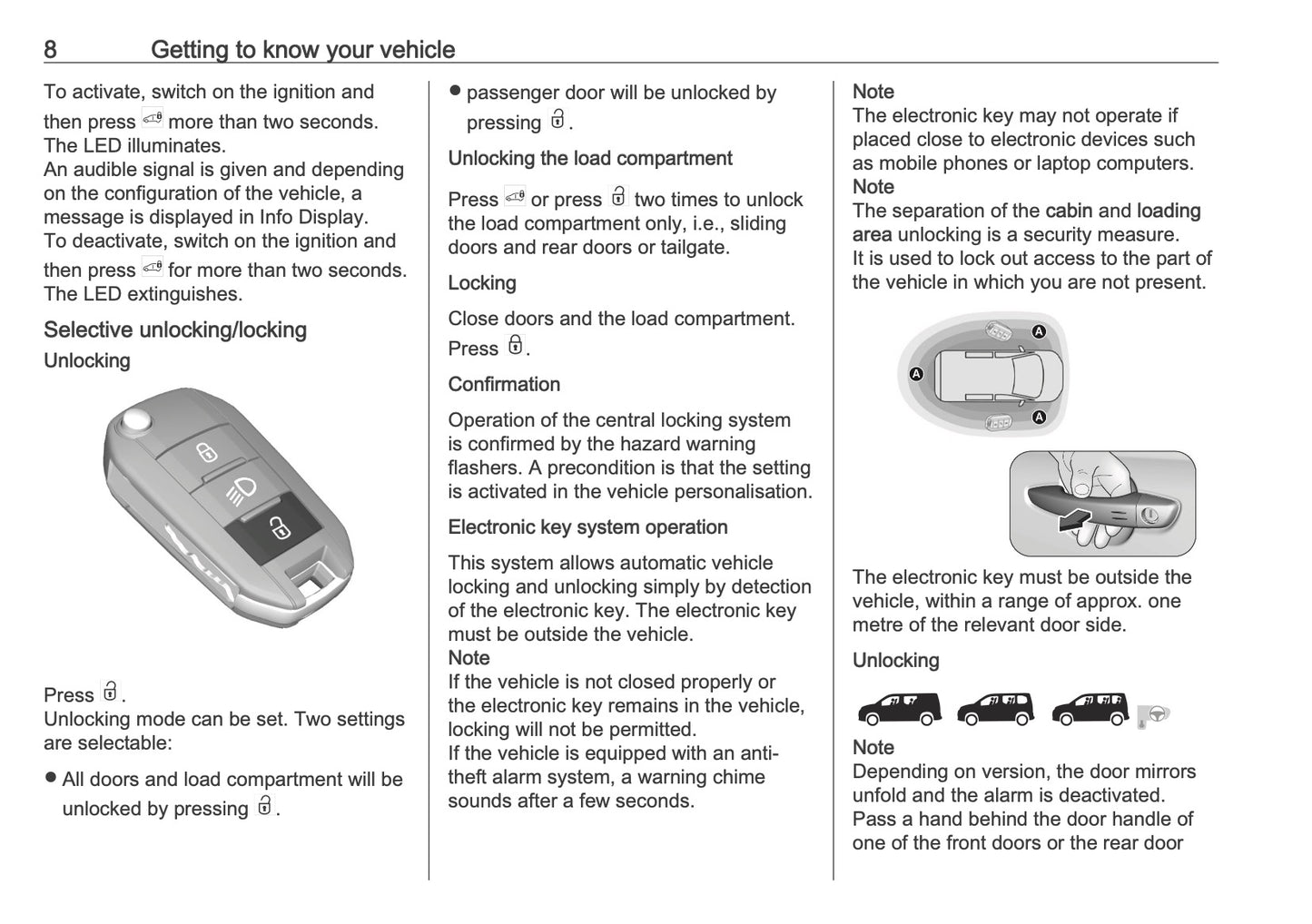 2025 Opel Combo Owner's Manual | English