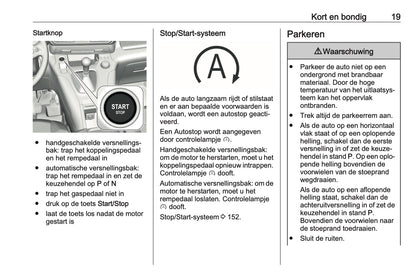 2021 Opel Combo Owner's Manual | Dutch