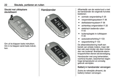2021 Opel Combo Owner's Manual | Dutch