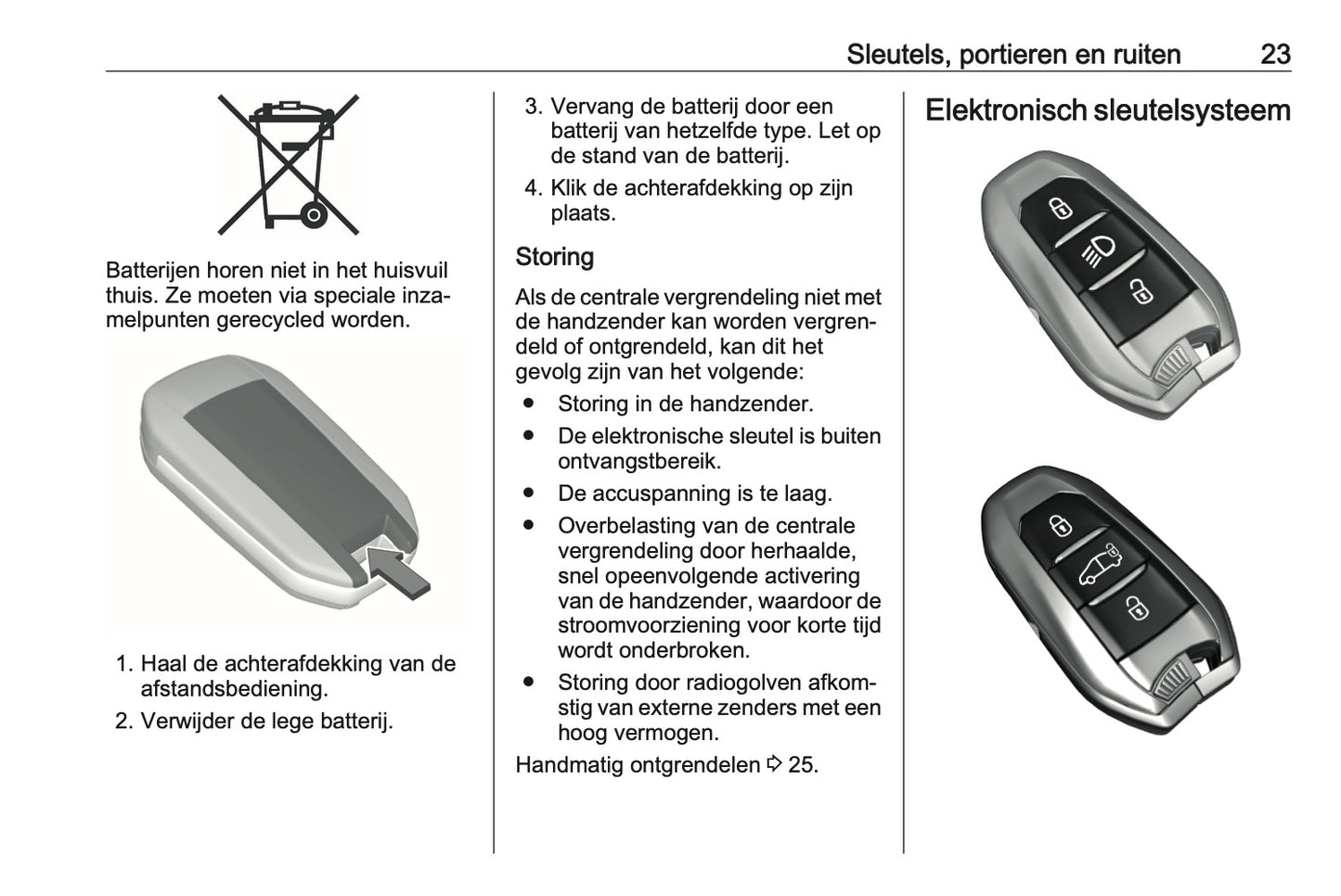 2021 Opel Combo Owner's Manual | Dutch