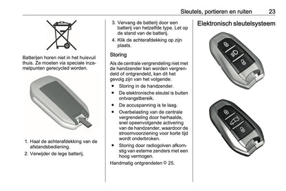 2021 Opel Combo Owner's Manual | Dutch
