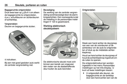2021 Opel Combo Owner's Manual | Dutch