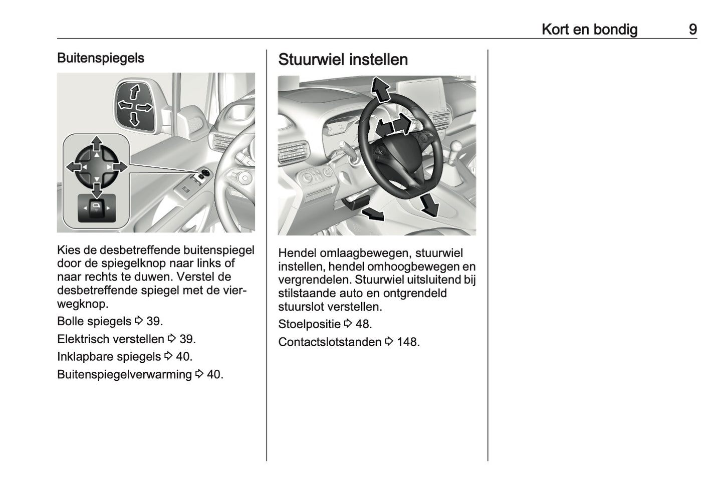 2021 Opel Combo Owner's Manual | Dutch