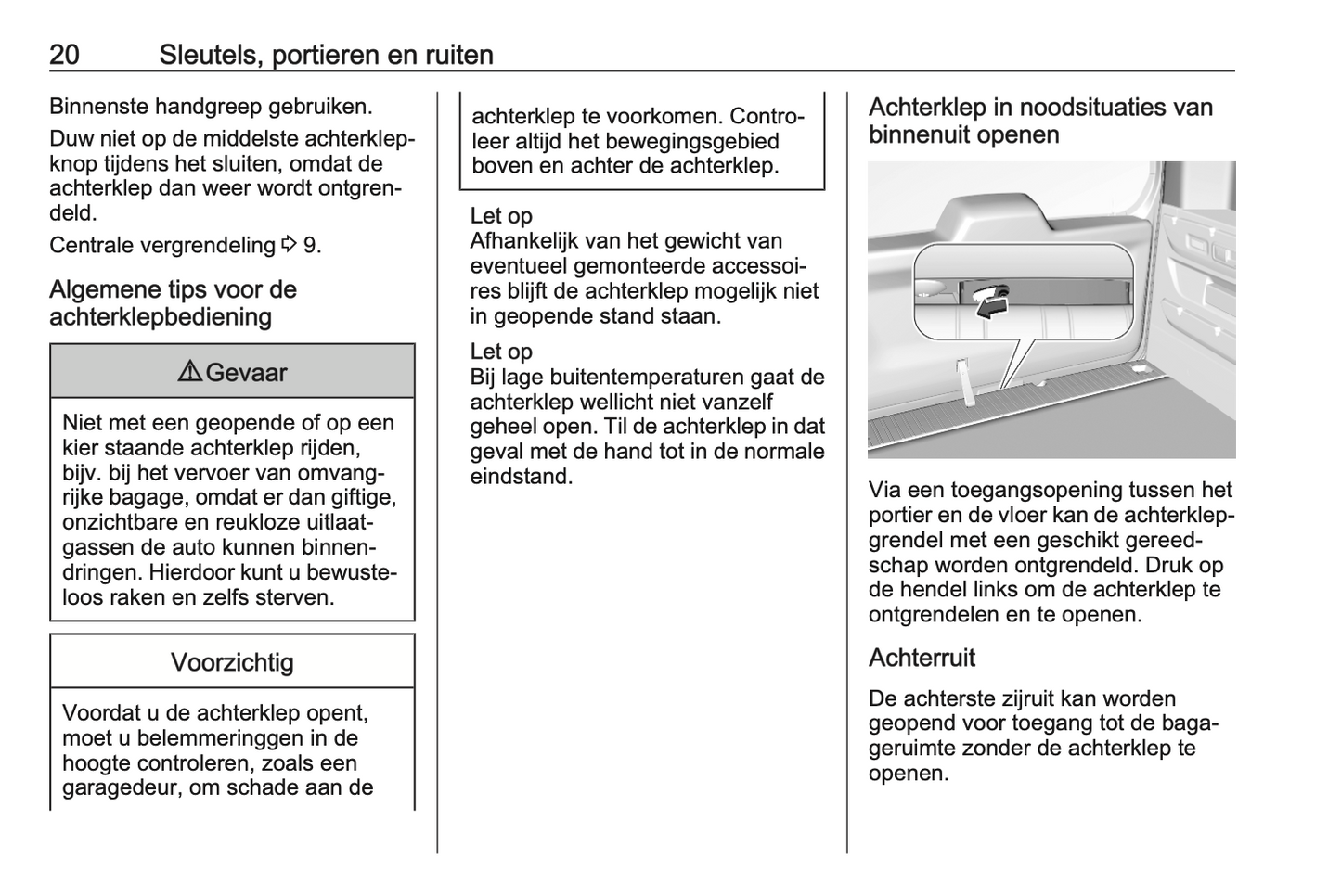 2024 Opel Combo Owner's Manual | Dutch