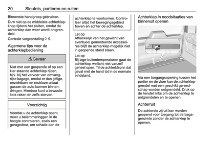 2024 Opel Combo Owner's Manual | Dutch