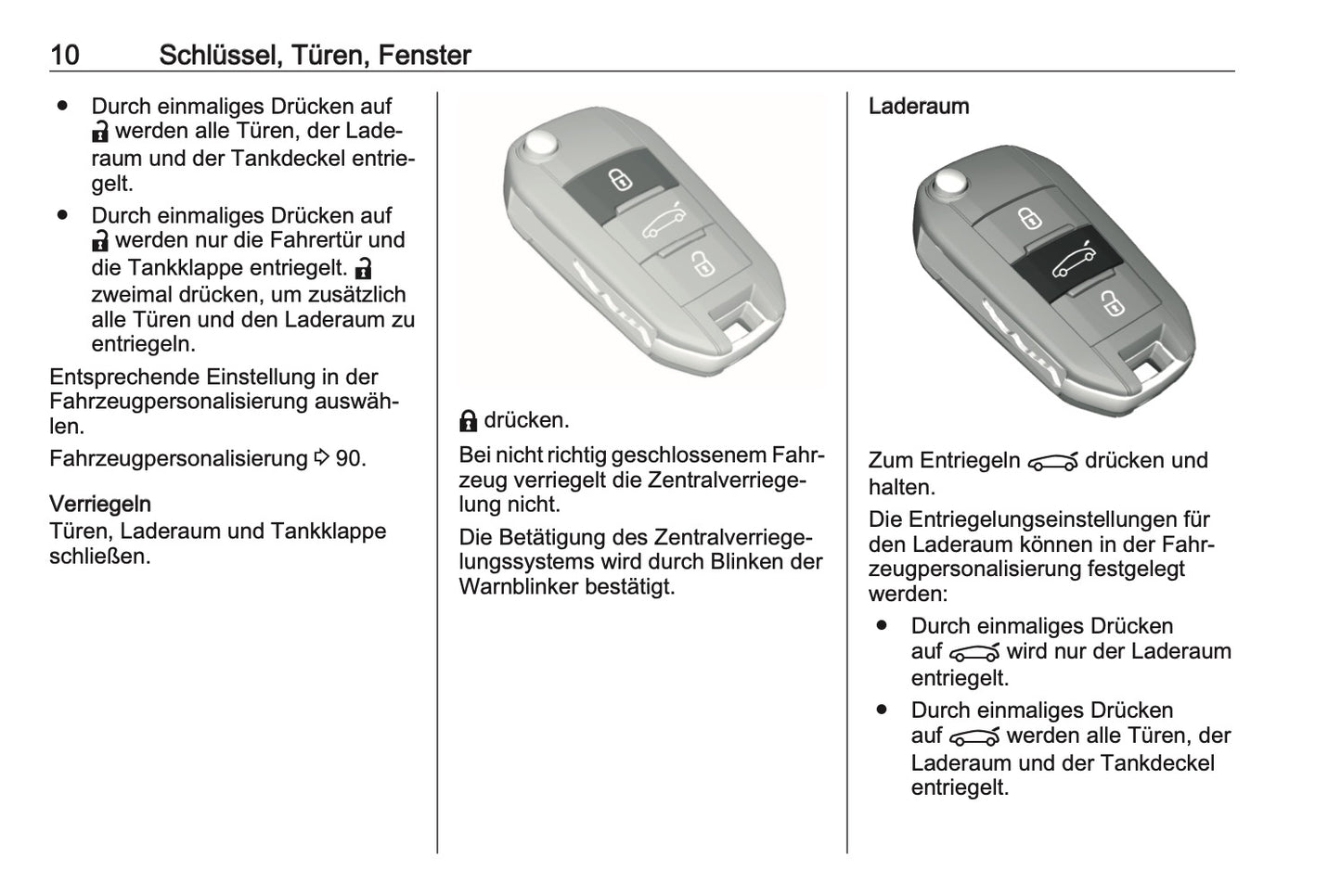 2023-2025 Opel Corsa Owner's Manual | German