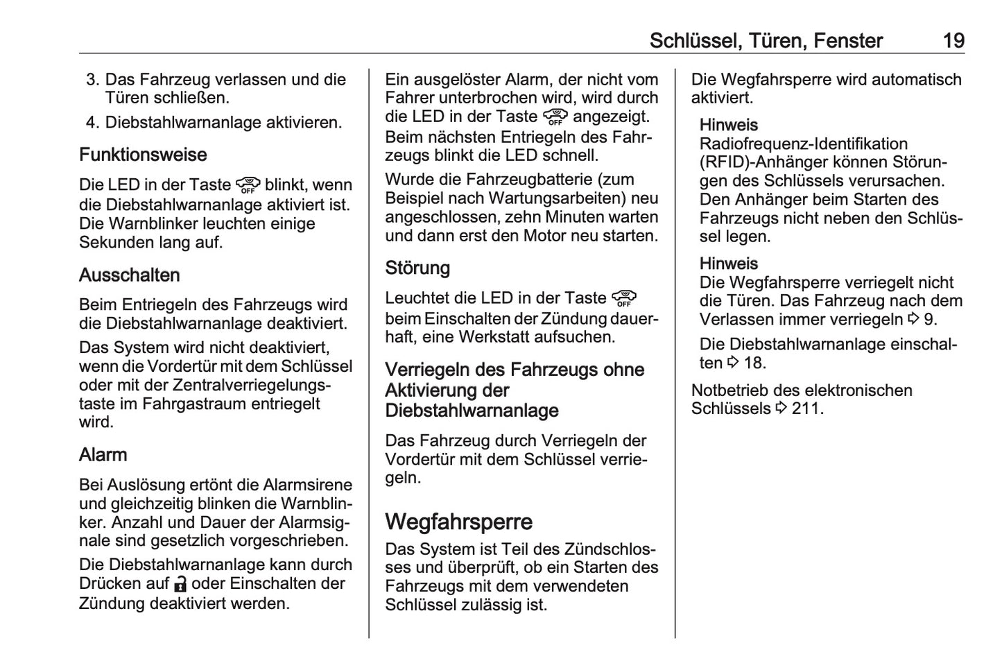 2023-2025 Opel Corsa Owner's Manual | German