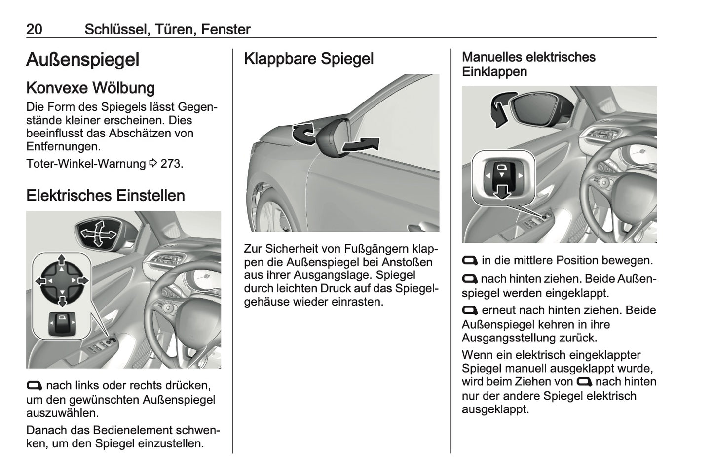 2023-2025 Opel Corsa Owner's Manual | German