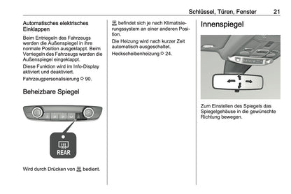 2023-2025 Opel Corsa Owner's Manual | German