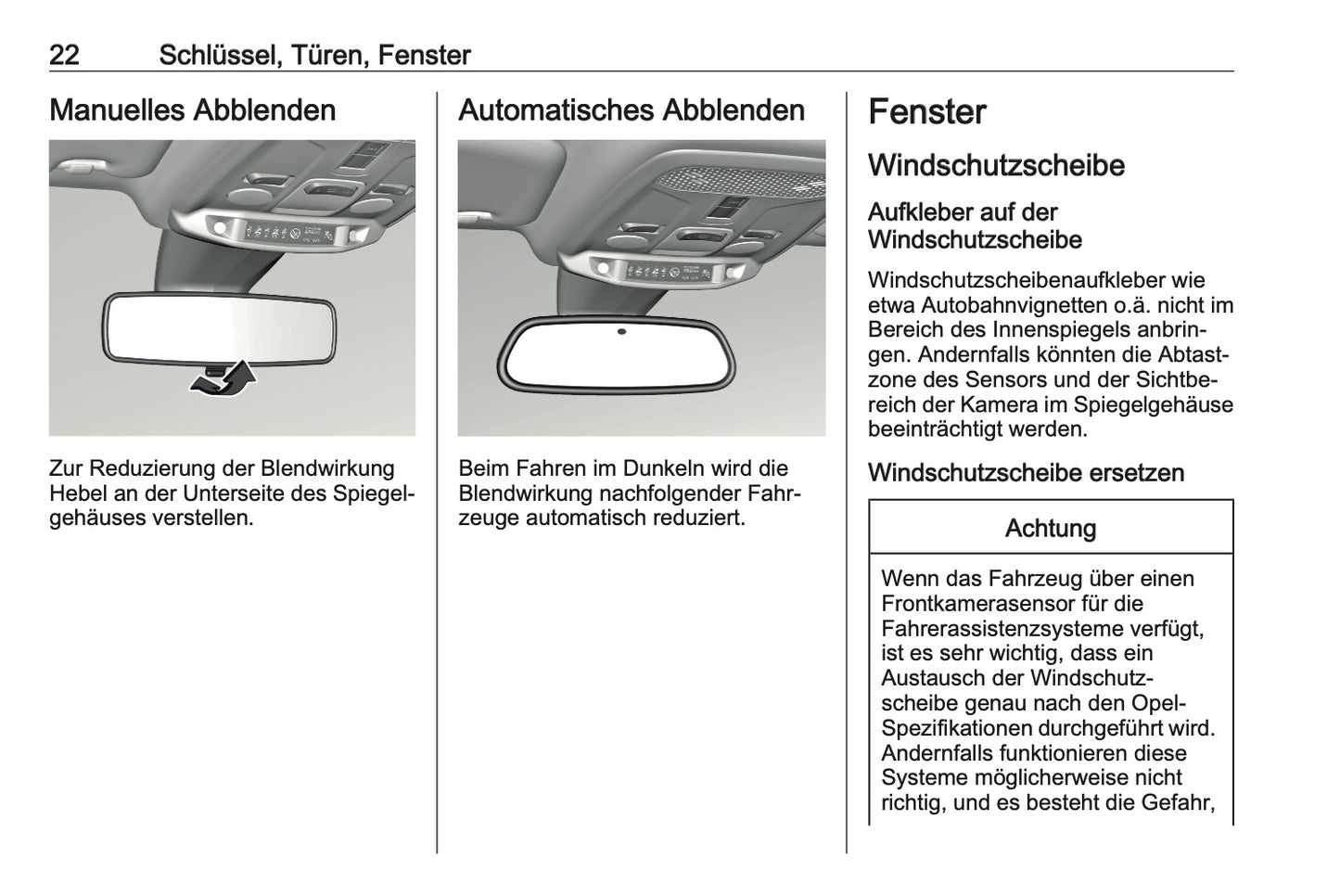 2023-2025 Opel Corsa Owner's Manual | German