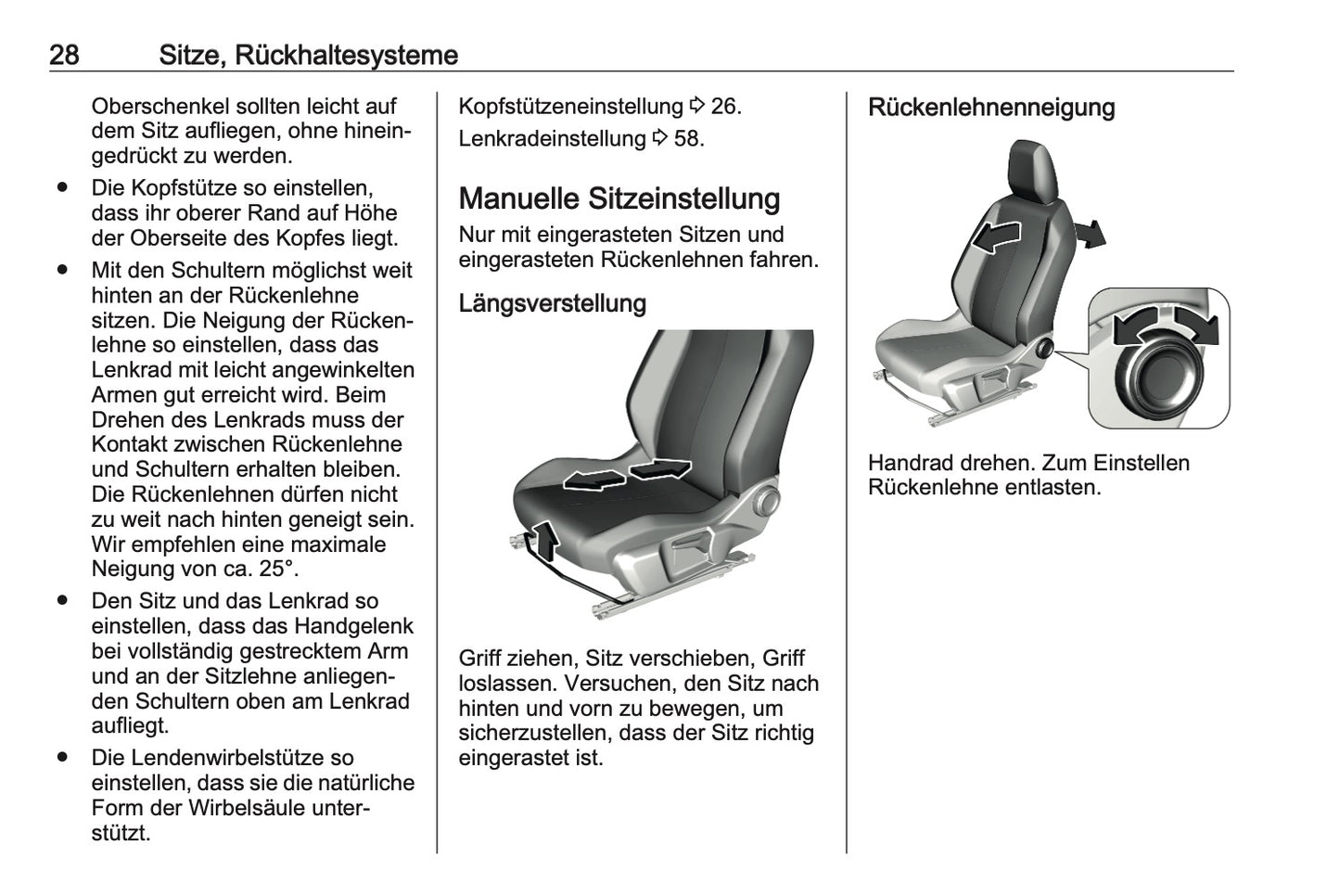 2023-2025 Opel Corsa Owner's Manual | German