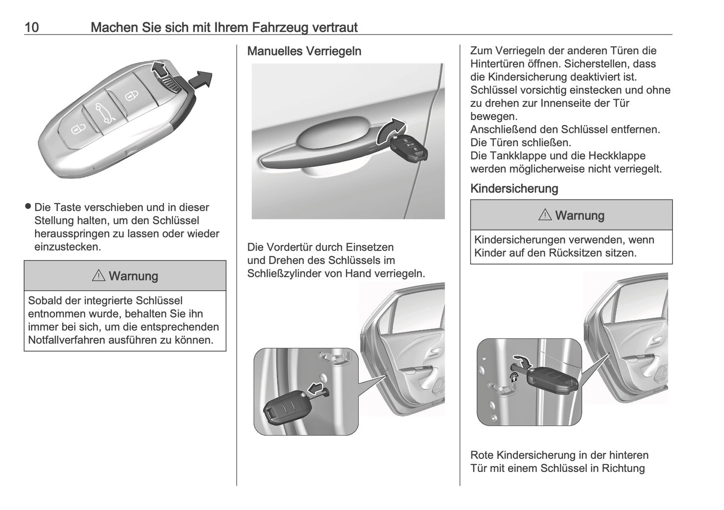 2025 Opel Corsa Owner's Manual | German
