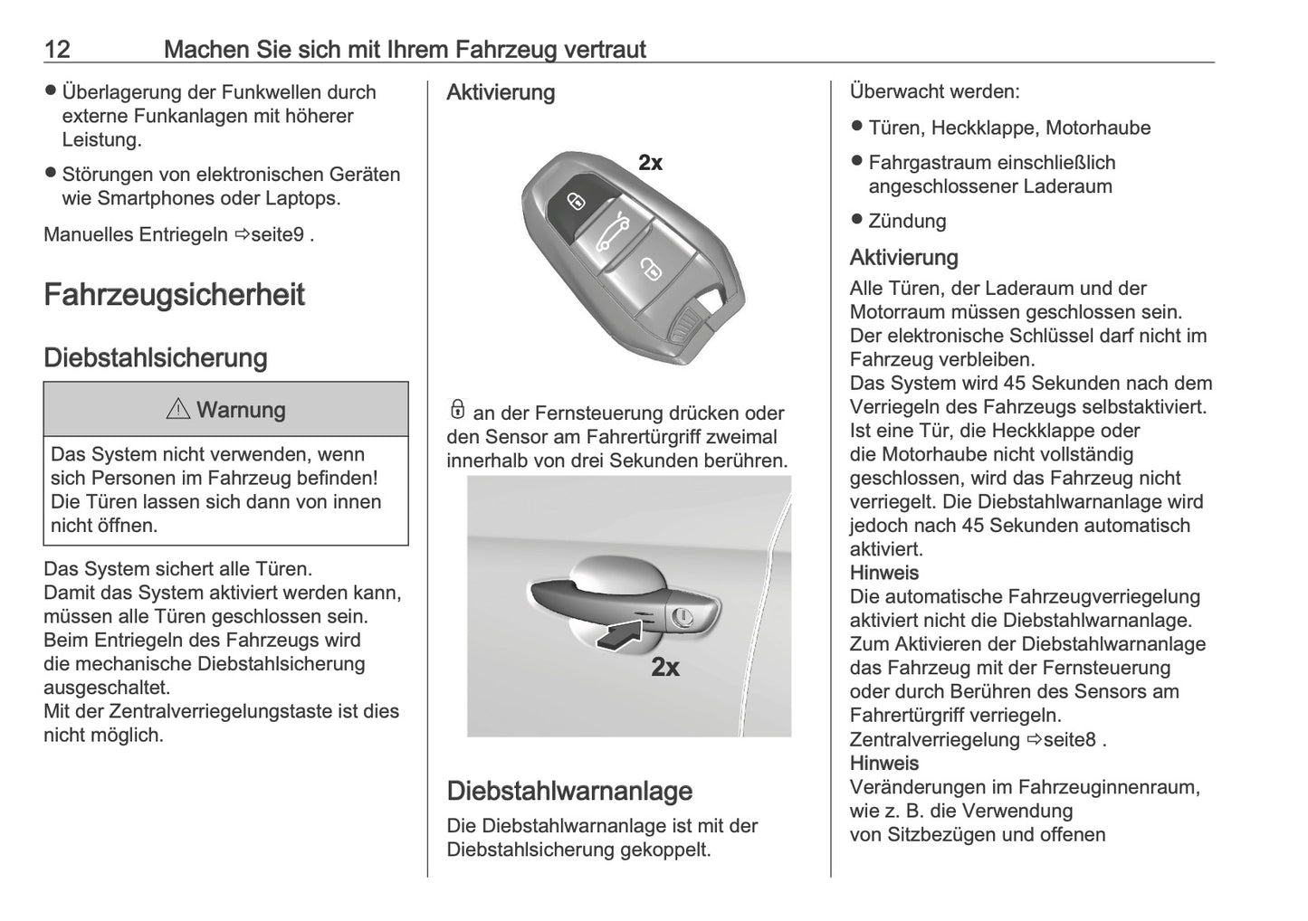 2025 Opel Corsa Owner's Manual | German