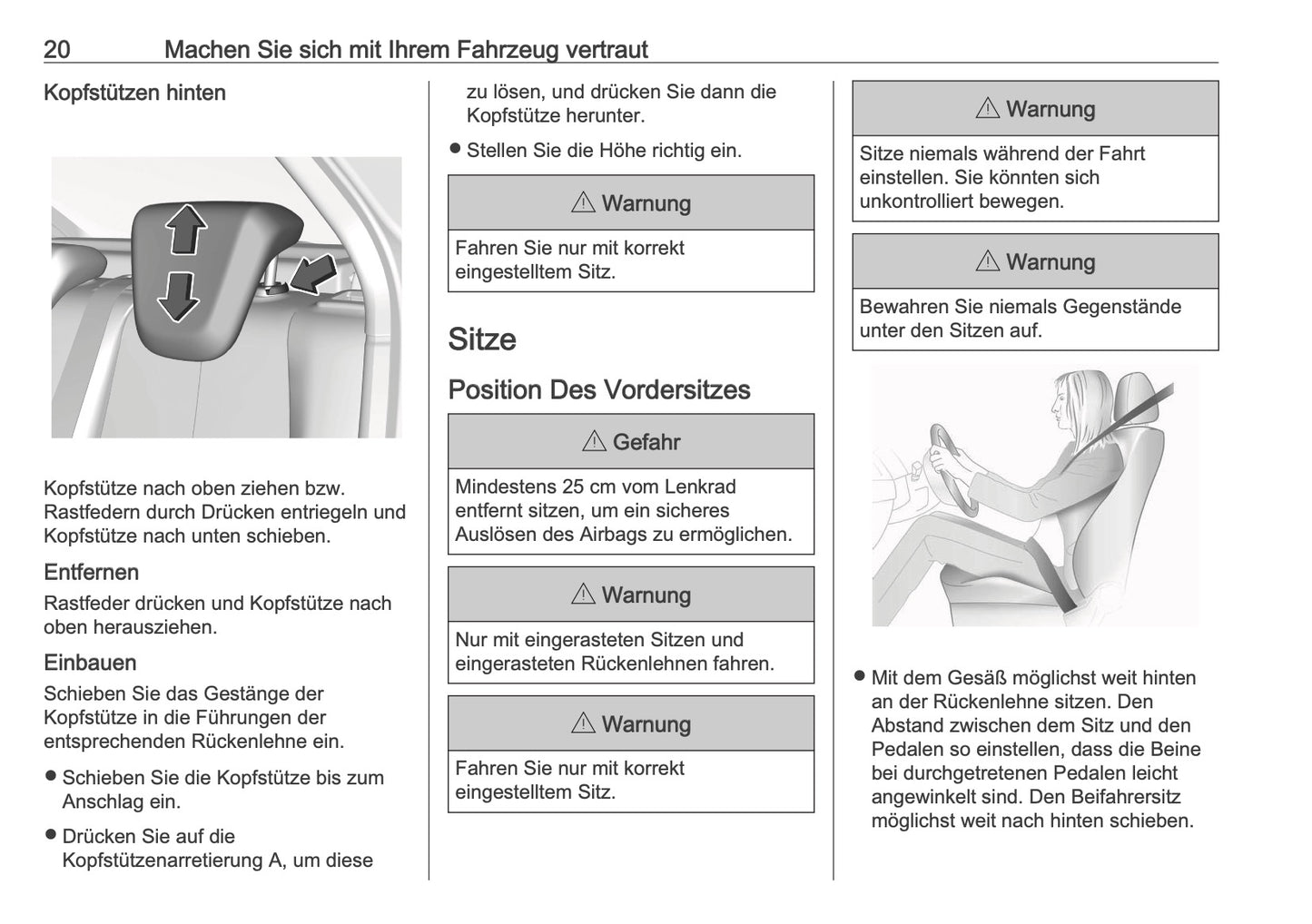 2025 Opel Corsa Owner's Manual | German