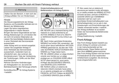 2025 Opel Corsa Owner's Manual | German