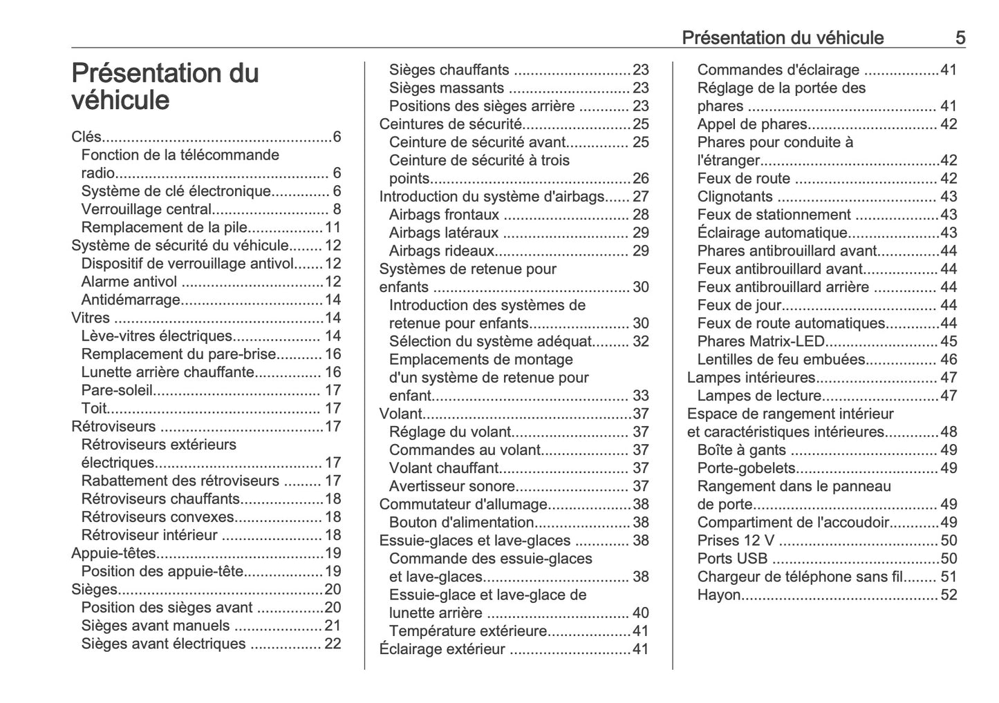 2025 Opel Corsa Manuel du propriétaire | Français
