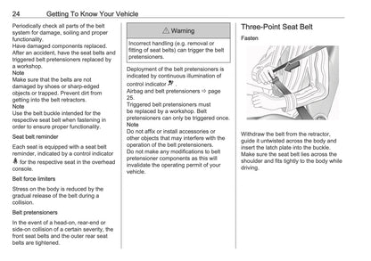 2025 Opel Corsa Owner's Manual | English