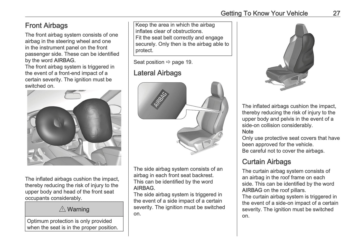 2025 Opel Corsa Owner's Manual | English