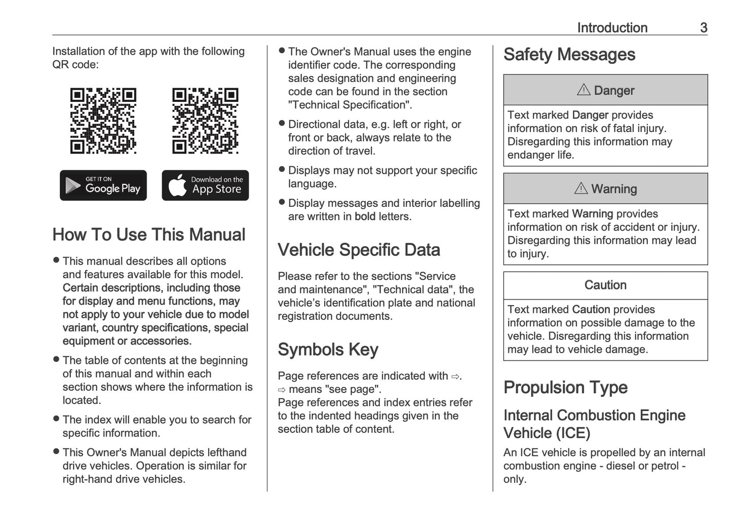 2025 Opel Corsa Owner's Manual | English