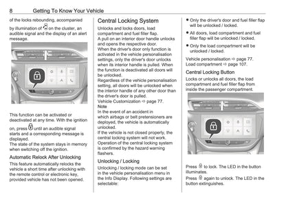 2025 Opel Corsa Owner's Manual | English