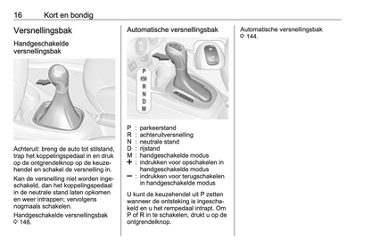 2016-2017 Opel Corsa Gebruikershandleiding | Nederlands