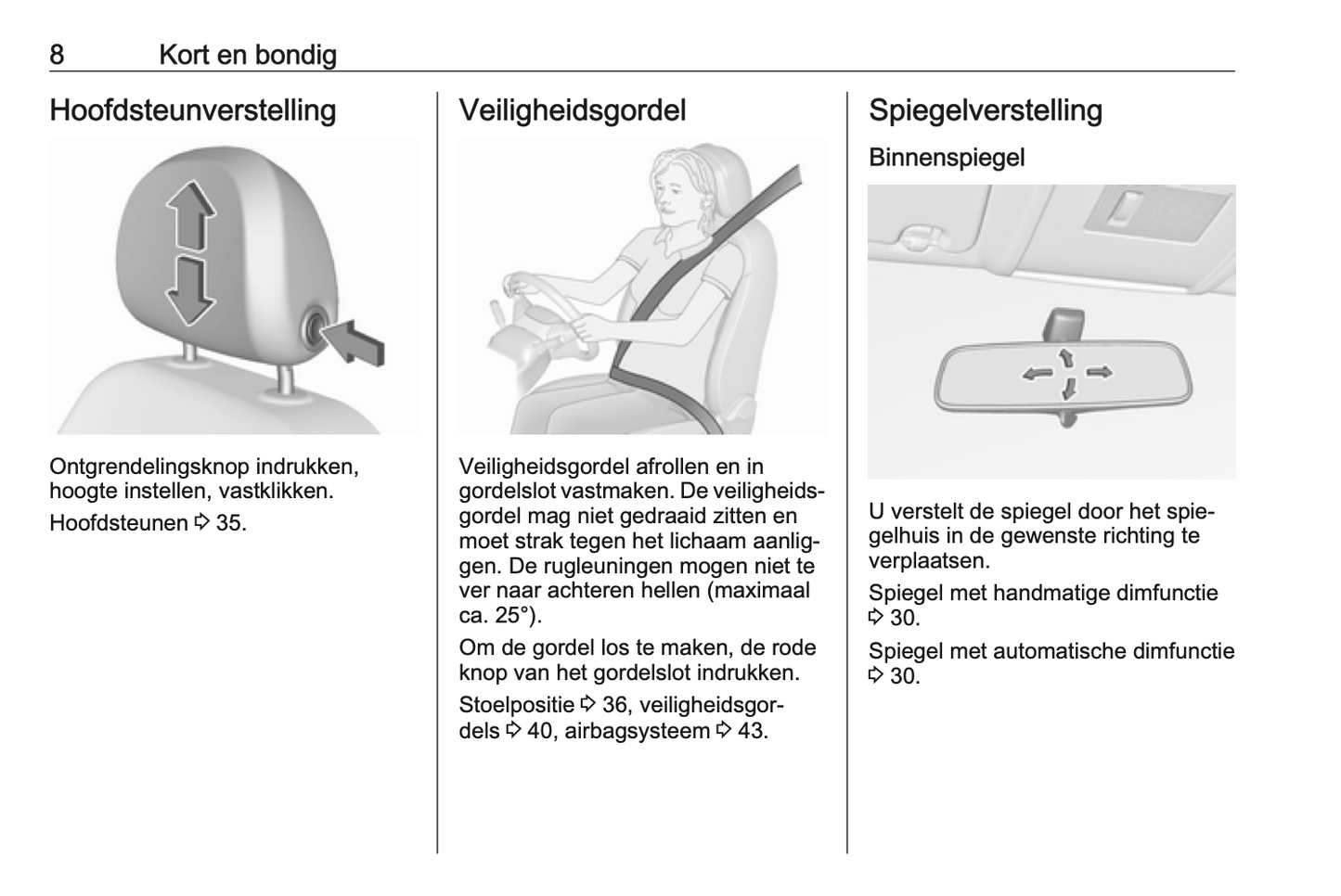 2016-2017 Opel Corsa Gebruikershandleiding | Nederlands