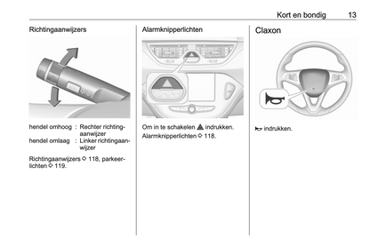 2017 Opel Corsa Gebruikershandleiding | Nederlands