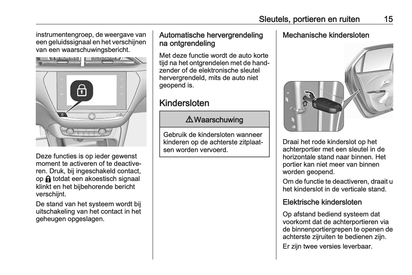 2022 Opel Corsa Gebruikershandleiding | Nederlands