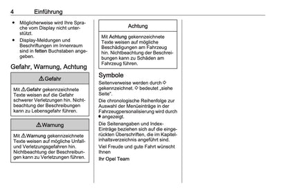 2023-2024 Opel Crossland Owner's Manual | German
