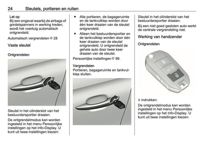 2019-2020 Opel Crossland X Gebruikershandleiding | Nederlands