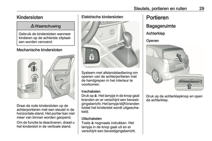 2019-2020 Opel Crossland X Gebruikershandleiding | Nederlands