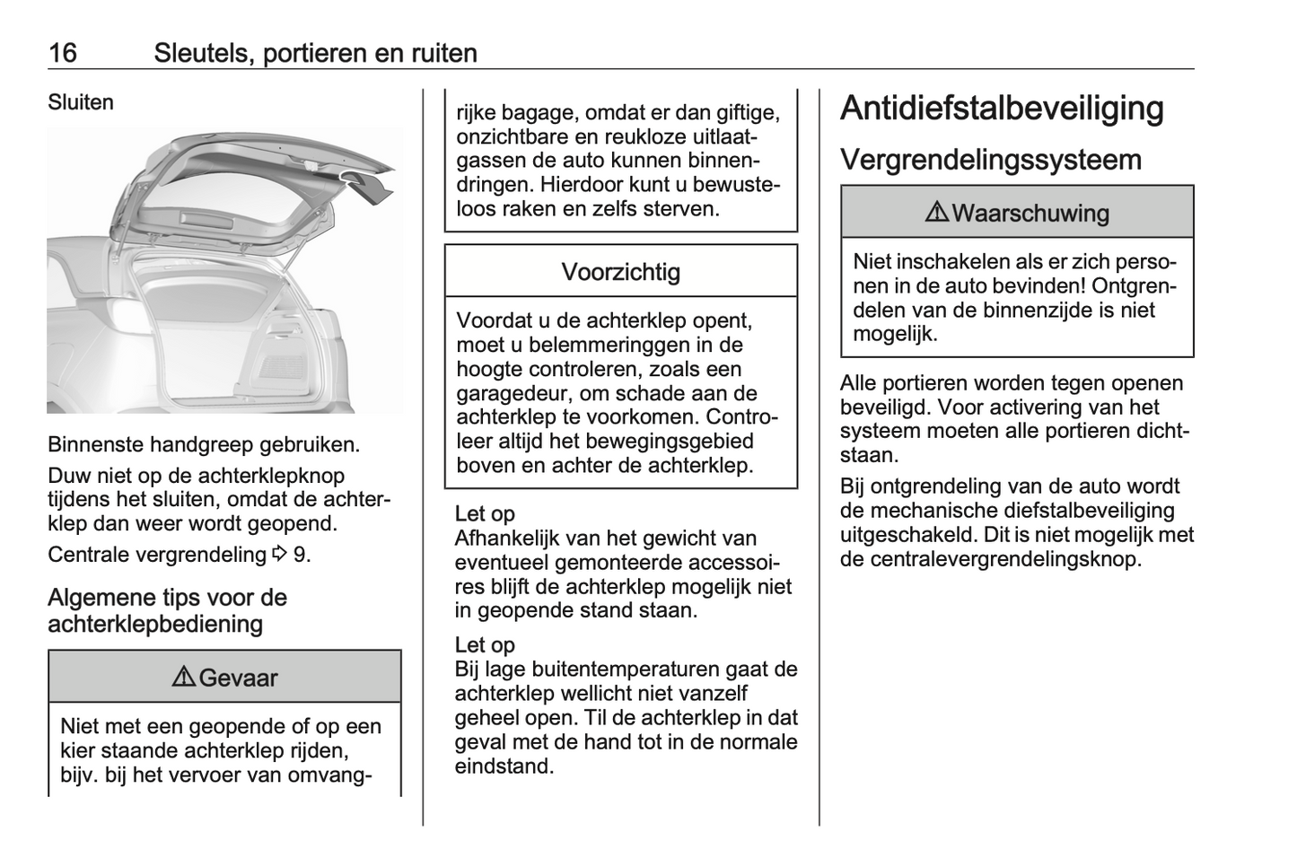 2023-2024 Opel Crossland Gebruikershandleiding | Nederlands