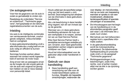 2023-2024 Opel Crossland Owner's Manual | Dutch