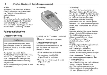 2025 Opel Frontera Owner's Manual | German