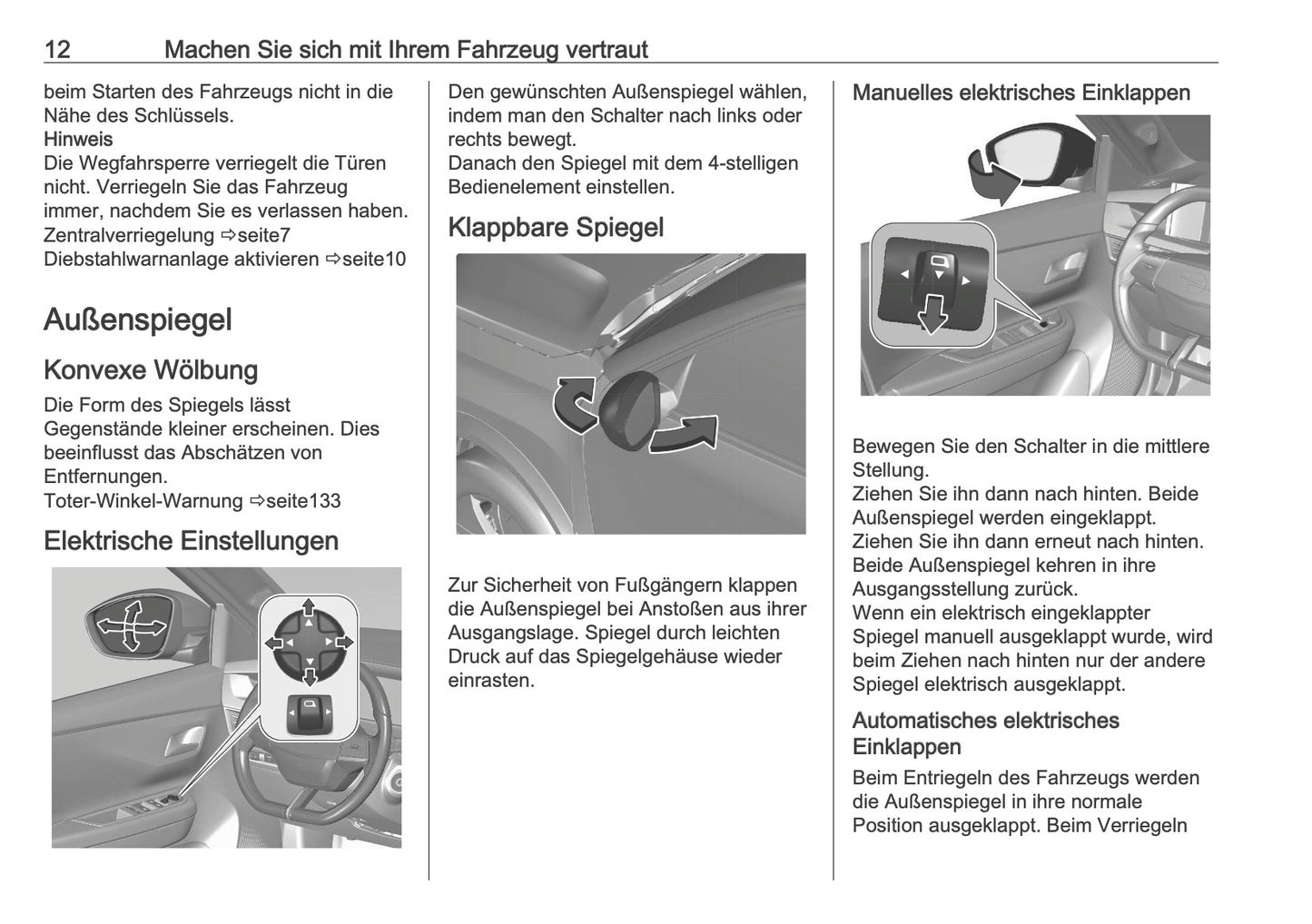 2025 Opel Frontera Owner's Manual | German