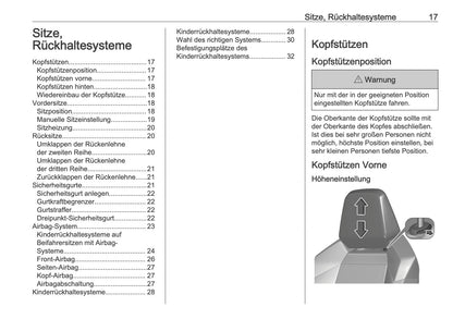 2025 Opel Frontera Owner's Manual | German