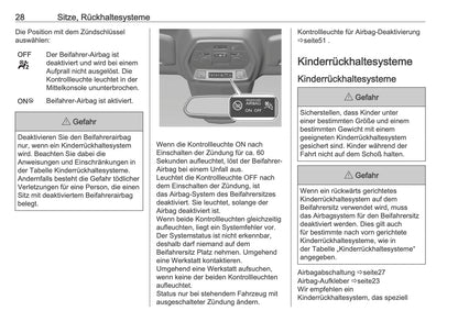 2025 Opel Frontera Owner's Manual | German