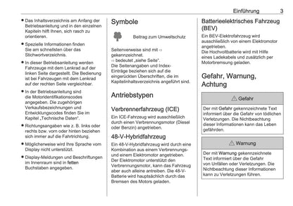 2025 Opel Frontera Owner's Manual | German
