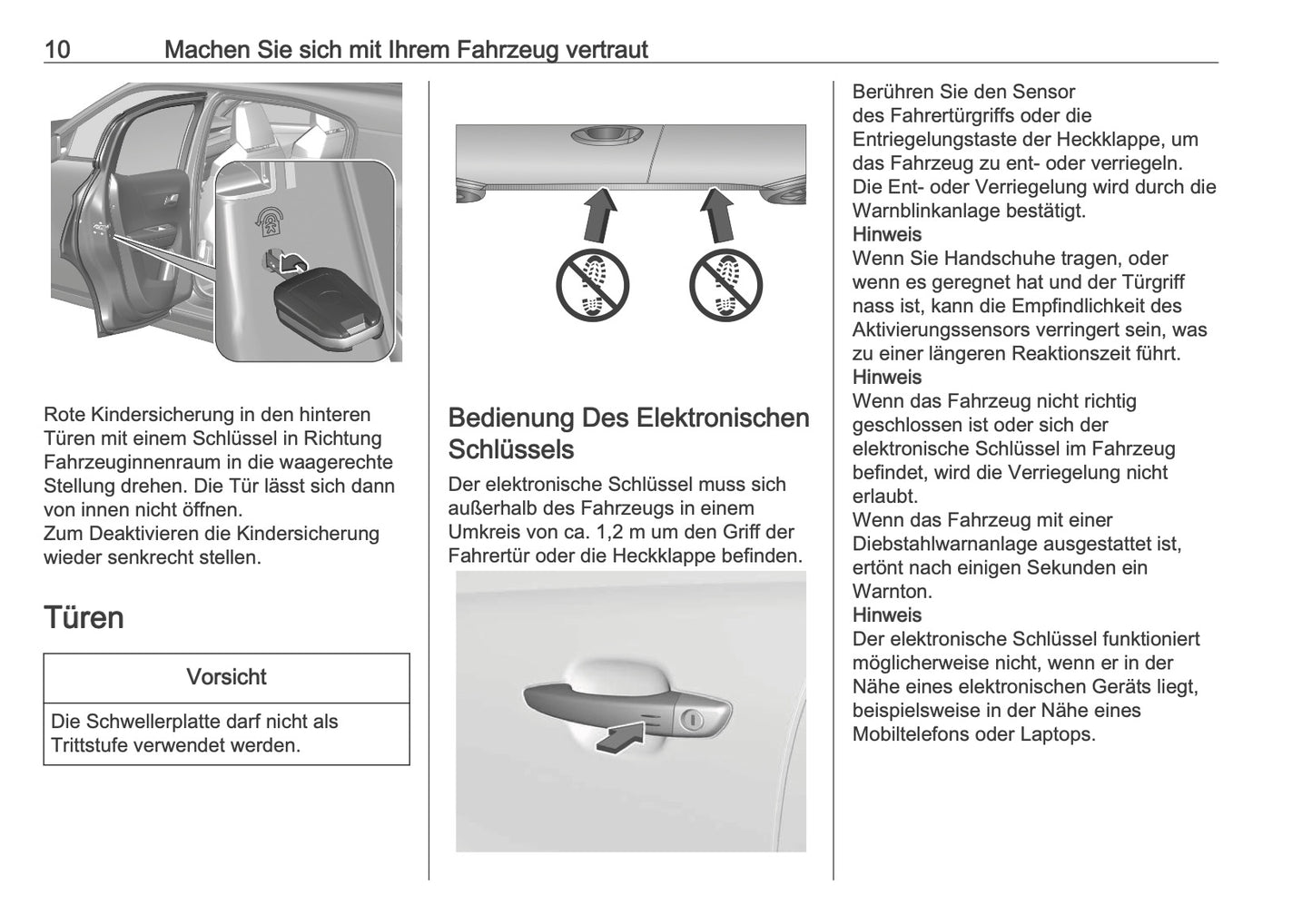 2025-2026 Opel Frontera Owner's Manual | German