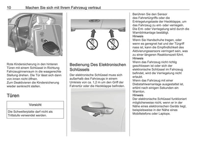 2025-2026 Opel Frontera Owner's Manual | German
